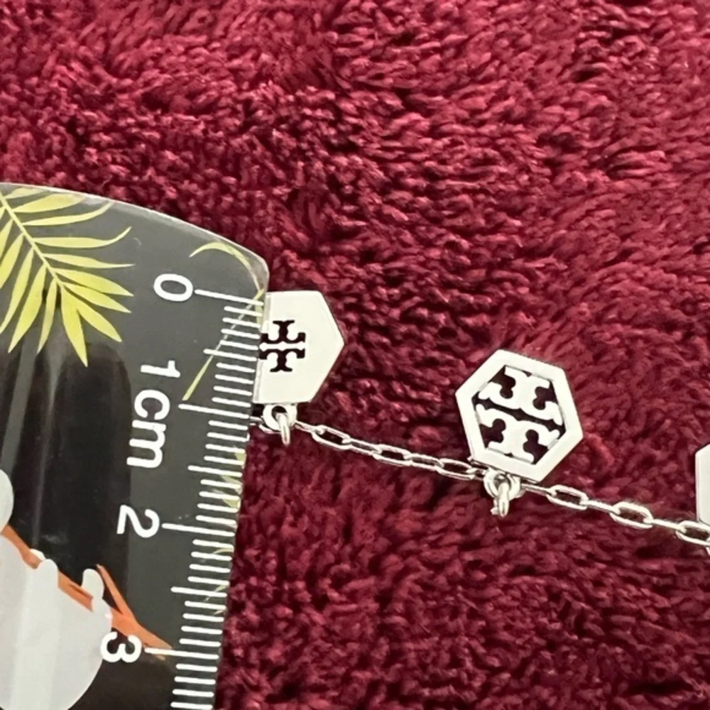 TORY‎ BURCH• HEX CHARM LOGO BRACELET